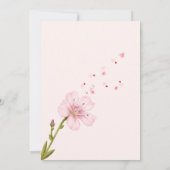  Arch Nothing Fancy Just Love Wedding 招待状 (裏面)