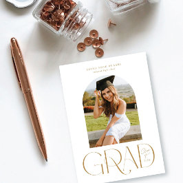 Arch One Photo White卒業発表 案内状