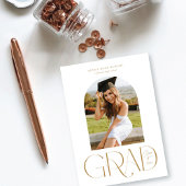 Arch One Photo White卒業発表 案内状