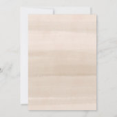 Arch Pampas Grass White Pumpkin Baby Sprinkle  招待状 (裏面)