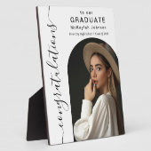 Arch Photo卒業おめでとうございます フォトプラーク (側面)