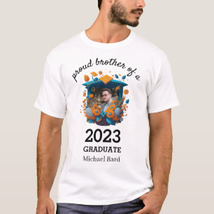 Arch Photo 誇りを持った Brother of 2023卒業Tシャツ Tシャツ