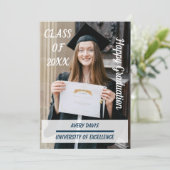 Arch Photo Grad Party Invite 2026 招待状 (スタンド正面)