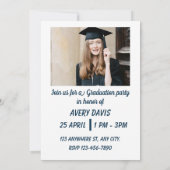 Arch Photo Grad Party Invite 2026 招待状 (裏面)