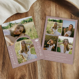 Arch Photo Graduation Party Invite Announcement 招待状