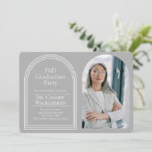 Arch Photo PhD卒業 招待状 (スタンド正面)