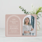 Arch Photo PhD卒業 招待状 (スタンド正面)