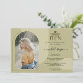 Arch Photo RNナース医学部博士課程修了 招待状 (スタンド正面)