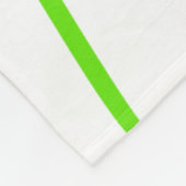 Arch shape cherry blossom red green baby shower na フリースブランケット (角)