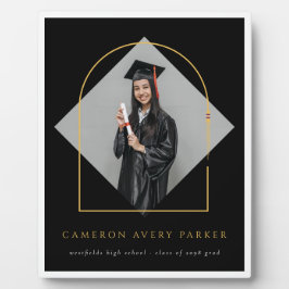 Arch Tasselsミニマリストフレーム写真卒業 フォトプラーク