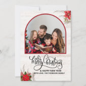 Arch What a Year in Review Photosメリークリスマス カード (正面)