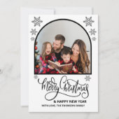 Arch What a Year in Review Photosメリークリスマス カード (正面)