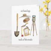 Archaeology Tools Card カード (黄色い花)