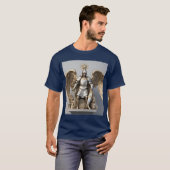 Archangel威厳のある St. Michael T-Shirtデザイン。 Tシャツ (正面フル)