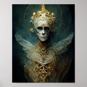 Archangel完全に死んでいな Dark Gothicファンタジーアートポスター ポスター