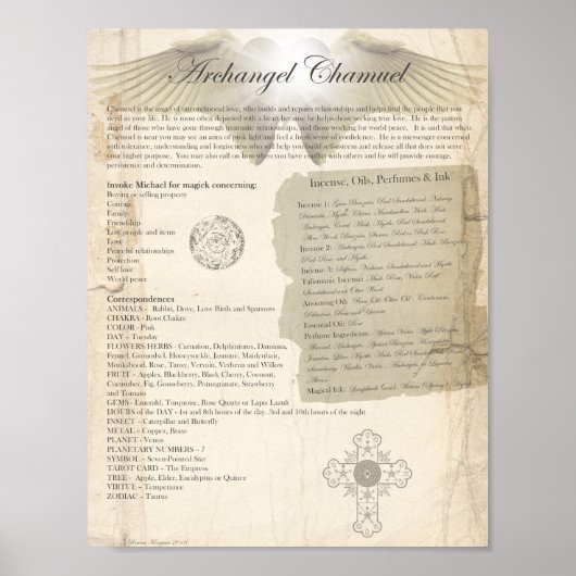 ARCHANGEL CHAMUEL ポスター (正面)