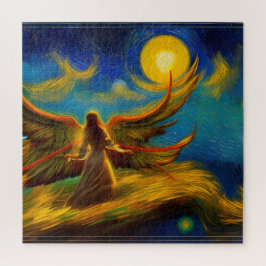 Archangel Gabrielはバ色彩の鮮やかン・ゴッホ ジグソーパズル