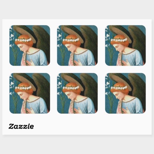 Archangel Gabriel, Lippi's Appeutment (詳細) スクエアシール (シート)