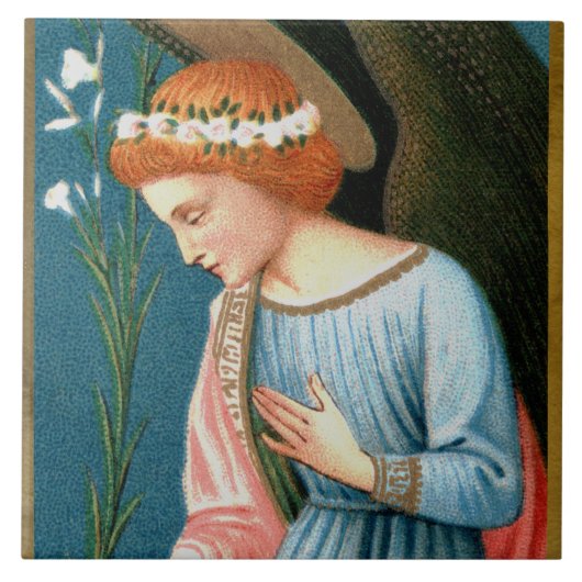 Archangel Gabriel, Lippi's Appeutment (詳細) タイル (正面)