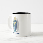 Archangel Gabriel Mug ツートーンマグカップ (正面左)