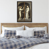 Archangel Gabriel; The Annunciateヴァージン キャンバスプリント (インサイチュ (寝室))