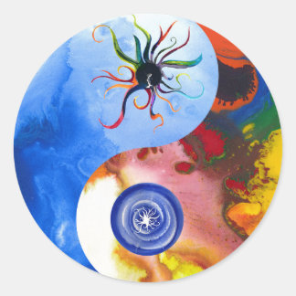 Archangel Luci & Archangel Michaelインヤンシール ラウンドシール