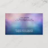 Archangel Metatron – メタトロンのキューブ 名刺 (裏面)