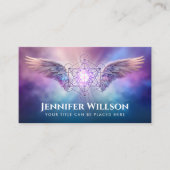 Archangel Metatron – メタトロンのキューブ 名刺 (正面)