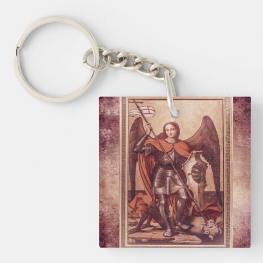 Archangel Michael キーホルダー (正面)