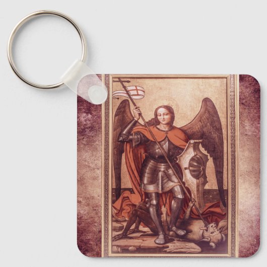 Archangel Michael キーホルダー (正面)