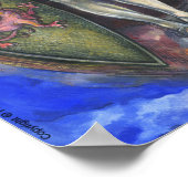 "Archangel Michael"ポスター28" x 20" ポスター (角)