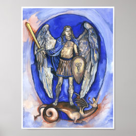 「Archangel Michael」–2、ポスター30.90 cm x 23.41 cm ポスター