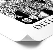 Archangel Michael 8インチx 10インチプリント ポスター (角)