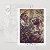 Archangel Michael And Satan By Jacopo Tintoretto ポストカード (正面/裏面)