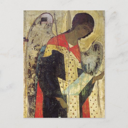 Archangel Michael by Andrei Rublev ポストカード (正面)