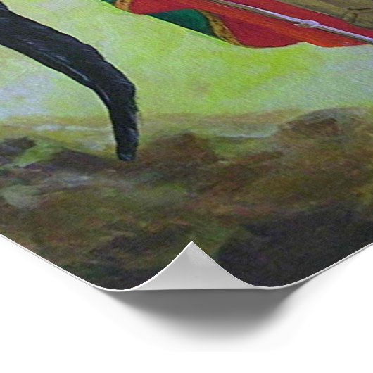 Archangel Michael by S Lewis ポスター (角)