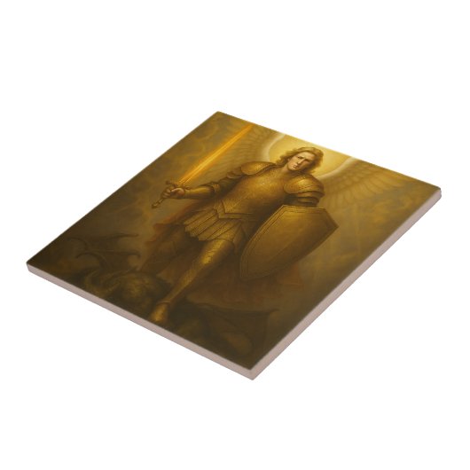 Archangel Michael - Divine Protector of Light タイル (側面)