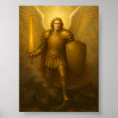 Archangel Michael - Divine Protector of Light ポスター (正面)