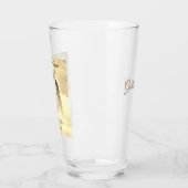 Archangel Michael God's laser eye yellow glass cup タンブラーグラス (左)