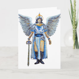 Archangel Michael Guardian Angel Protection Sword  カード