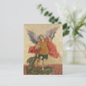 Archangel Michael Icon ポストカード (スタンド正面)