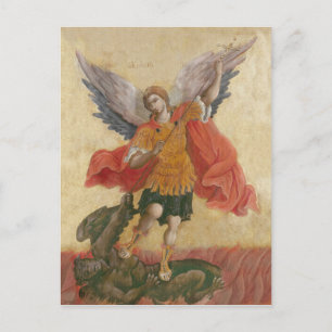 Archangel Michael Icon ポストカード