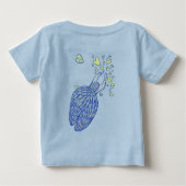 Archangel Michael Love & Supportカスタム Shirt ベビーTシャツ (裏面)