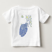 Archangel Michael Love & Supportカスタム Shirt ベビーTシャツ (裏面)