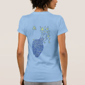 Archangel Michael Love & Supportカスタム Shirt Tシャツ (裏面)