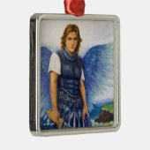 Archangel Michael Medalion "I Am With You" メタルオーナメント (右)