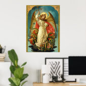 Archangel Michael Poster ポスター (ホームオフィス)