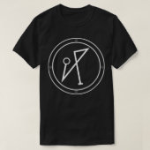 Archangel Michael Sigil PROTECTION COURAGE Tシャツ (デザイン正面)