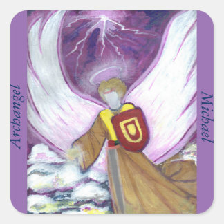 Archangel Michael Sticker スクエアシール