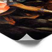 Archangel Michael Tramples Satan, Guido Reni ポスター (角)